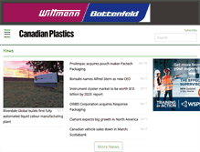 Tablet Screenshot of canplastics.com